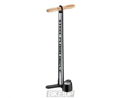 Floor Pump Lezyne STEEL FLOOR DRIVE, silver