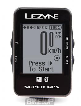 Computer Lezyne Super GPS, silver, bike computer with GPS sensor 29 ANT + UNIT