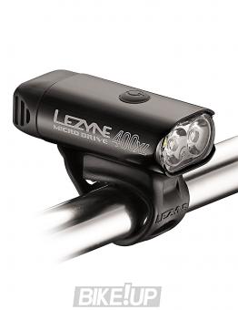 Set of bicycle light Lezyne MICRO DRIVE 400XL and REAR LED MICRO DRIVE