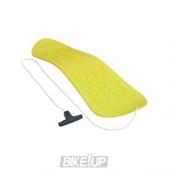 Children snowboard PLAST KON SKYBOARD Yellow