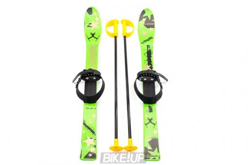 Skis with sticks Marmat children 90cm green