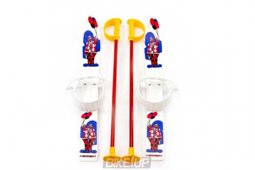 Skis with sticks Marmat children 70cm white