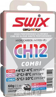 Hydrocarbon wax Swix CH12X Combi, 54g