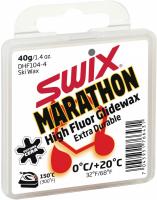 High-F wax Swix DHF104 Marathon white 0-20C 40g