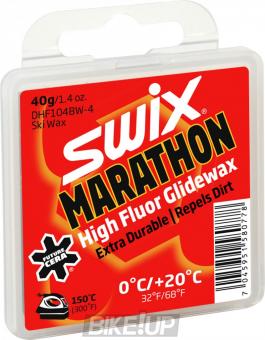 High-F wax Swix DHF104BW Marathon 0C til + 20C 40g