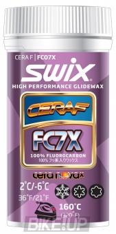 Powder with a high fluorine content Swix FC7X Cera F powder 2 ° C / -6 ° C 30g