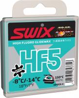 High-F paraffin Swix HF5X Turquoise -8 ° C / -14 ° C 40g