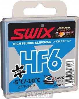 High-F paraffin Swix HF6X Blue -5 ° C / -10 ° C 40g