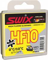 High-F paraffin Swix HF10X Yellow 0 ° C / 10 ° C 40g