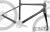 MERIDA Frameset 27.5 SILEX+ LIMITED M Matt Dark Silver Glossy Black