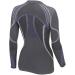 Thermal underwear top long sleeve ACCAPI Ergoracing Women Anthracite Purple