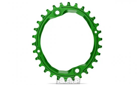 Chainring absoluteBLACK Oval 104BCD Green