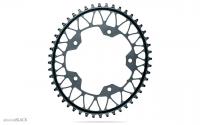 Chainring absoluteBLACK Gravel 1X Oval 110/4 BCD Grey