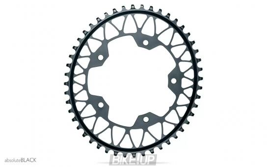 Chainring absoluteBLACK Gravel 1X Oval 110/5 BCD Grey