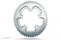Chainring absoluteBLACK Oval 110BCD 5 h, 2X Winter Grey