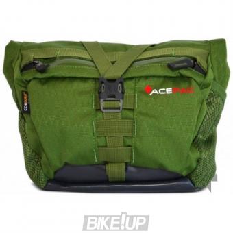 Bicycle bag on wheel AcePac Bar Bag 5L Green