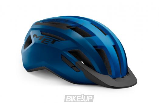 Helmet MET Allroad Blue Black Matt