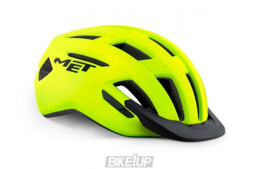 Helmet MET Allroad Fluo Yellow Matt