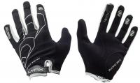 Cycling gloves LYNX All-Mountain BW Black White