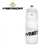 Flask Merida Bottle 715ccm Transparent Black with Cap with cover