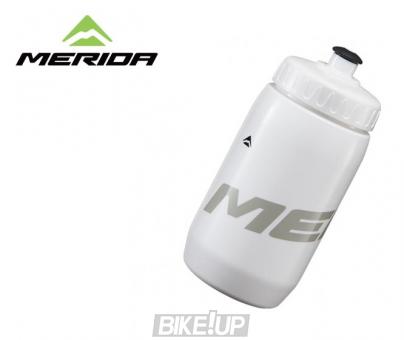 Flask Merida Bottle 715ccm White Grey with Cap with cover