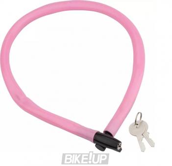 Cable bike lock KRYPTONITE KEEPER 665 6x65 Pink