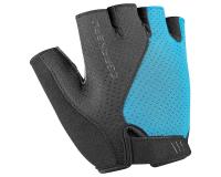 Gloves cycling female GARNEAU W S AIR GEL ULTRA 117 Black Blue