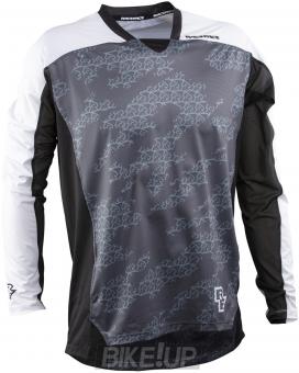 Velodzhersi RACEFACE DIFFUSE LS JERSEY BLACK