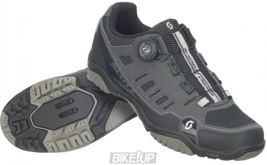 A bicycle shoe Scott FR Crus-R Boa Black Grey