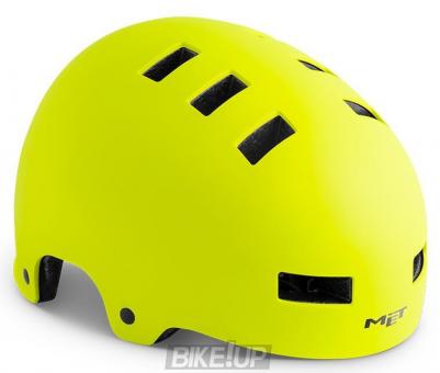Helmet MET Zone Safety Yellow