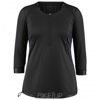 Velodzhersi female GARNEAU W S MILAN 2 Black 020 JERSEY