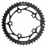 SRAM Chainring POWERGLIDE CRING ROAD 46T 10sp BCD110 L-PIN GXP Black 11.6215.197.180