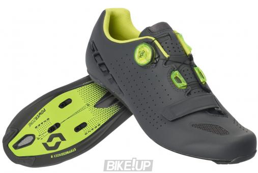 SCOTT Shoes ROAD VERTEC BOA Gray Yellow