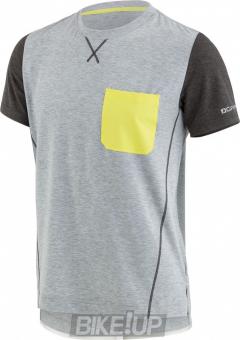 Velodzhersi GARNEAU T-DIRT JERSEY 481 Grey Yellow