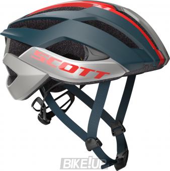 Bicycle helmet Scott ARX Road Plus Blue Grey Red