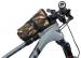 Bicycle frame bag on ACEPAC Roll Fuel Bag M Camo