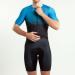 Velodzhersi GARNEAU AERO JERSEY 20Q Black Blue