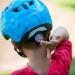 Helmet for children MET Elfo Red