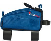 Bicycle frame bag on ACEPAC Fuel Bag M Blue