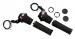 SRAM X0 Grip Shift  Set 2x10sp Black Red 00.7018.011.000