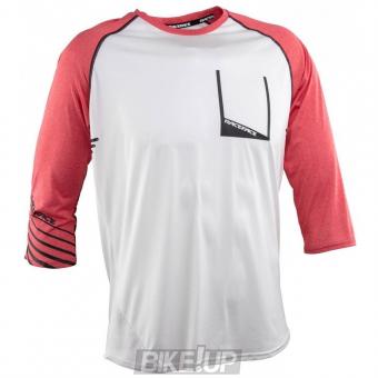 Velodzhersi RACEFACE STAGE 3/4 SLV JERSEY ROUGE