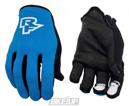 Cycling gloves Race Face Trigger Black Blue