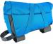 Bicycle frame bag on ACEPAC Roll Fuel Bag M Blue