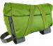 Bicycle frame bag on ACEPAC Roll Fuel Bag M Green