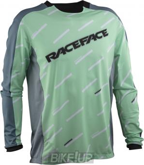 Velodzhersi RACEFACE RUXTON LS JERSEY LIME