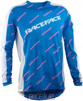 Velodzhersi RACEFACE RUXTON LS JERSEY ROYALE