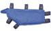 Bicycle frame bag on ACEPAC Zip Frame Bag L Blue