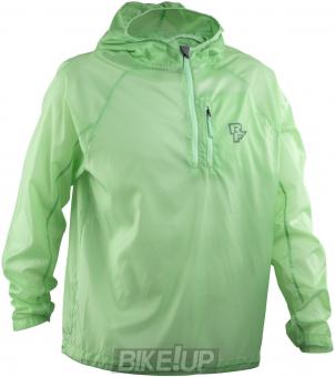 Velokurtka RACEFACE NANO 3/4 ZIP JACKET LIME