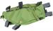 Bicycle frame bag on ACEPAC Roll Frame Bag L Green