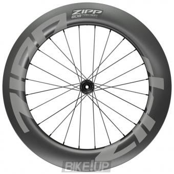 ZIPP Front wheel 808 Firecrest Carbon Tubeless Rim Brake 700 18H QR Black 00.1918.585.000